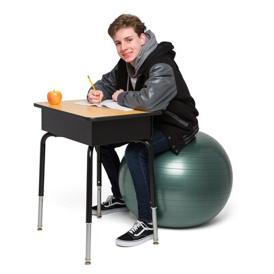 Bouncy Bands Balance Ball, 65cm, Dark Gray (BBAWBS65GY)