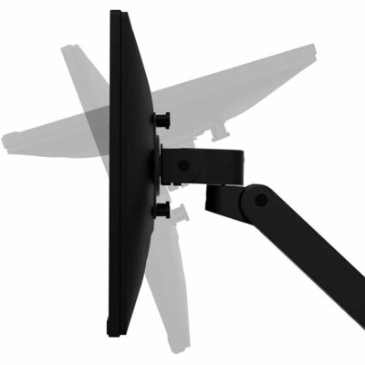 Ergotron LX Pro Adjustable Desk Monitor Arm, Up to 34", Black (45-682-292)