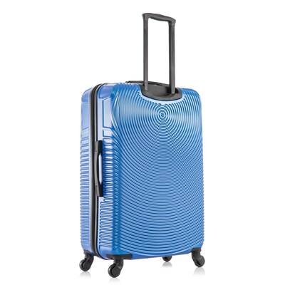 DUKAP Inception 29.29" Hardside Suitcase, 4-Wheeled Spinner, TSA Checkpoint Friendly, Blue (DKINC00L-BLU)