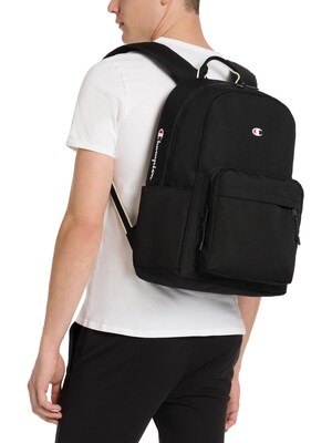 Champion Level Laptop Compatible Backpack, Medium, Black (CV2-3048-001)