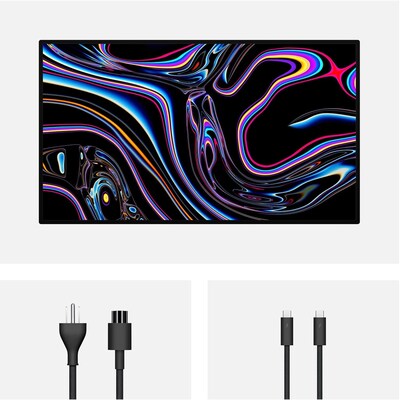 Apple Pro Display XDR 32" 6K IPS 60Hz Monitor, HDR10, Silver (MYLJ3LL/A)