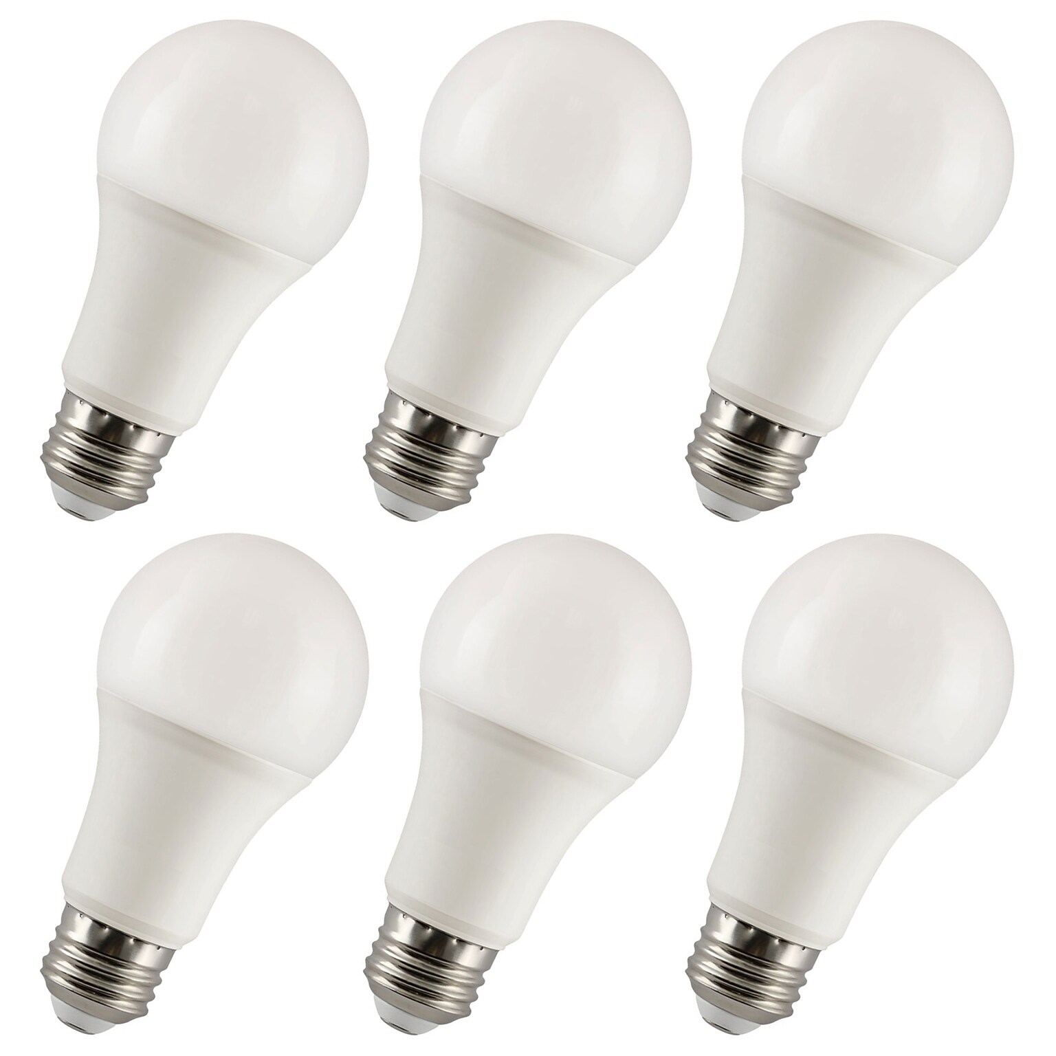 Viribright 4/8/12 Watts Daylight 3-Way LED Household Bulb, 6/Box (450104-ES)