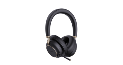 Yealink BH76 Plus Wireless Bluetooth Noise Cancelling Stereo Headset, UC Certified, Black (1208659)
