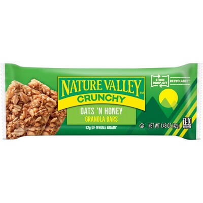 Nature Valley Oats & Honey Granola Bar, 28 Bars/Box (GEM2382)