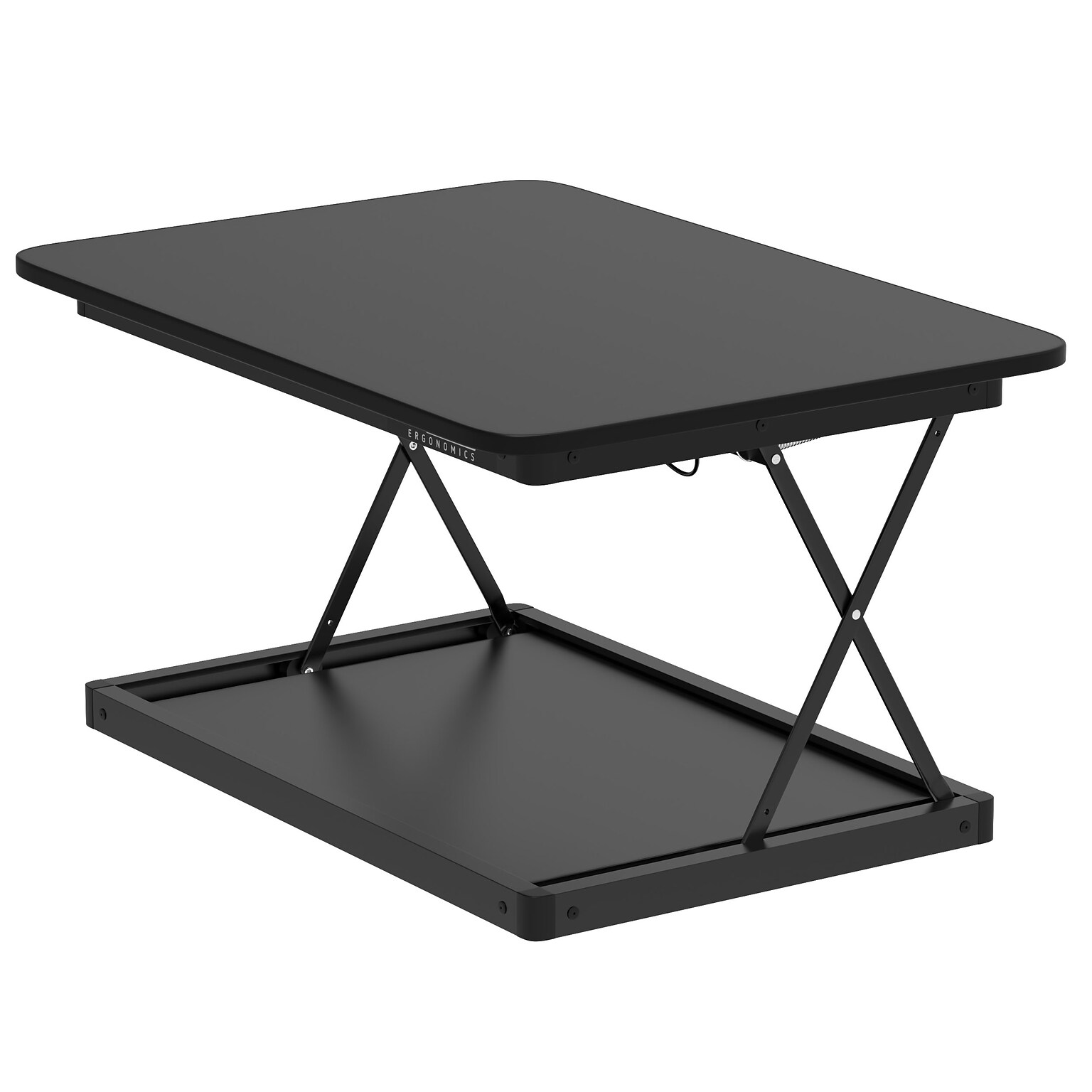 Uncaged Ergonomics CHANGEdesk 3-14 Metal Adjustable Desk Riser, Black (CDMM-B)