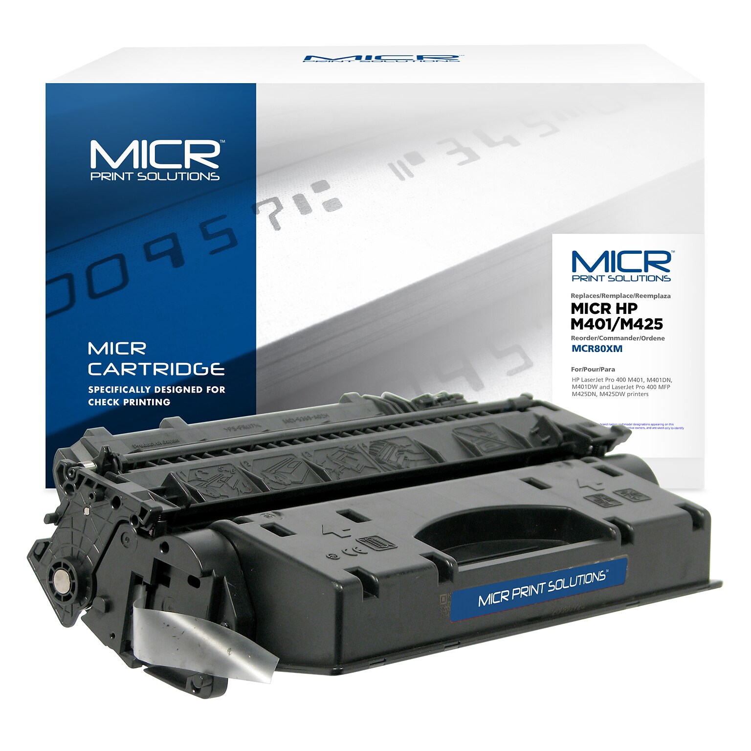 MICR Print Solutions Compatible Black High Yield Toner Cartridge Replacement for HP CF280X