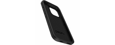 OtterBox Defender Case for iPhone 15 Pro Max, Shock Absorbing, Black (77-92550)
