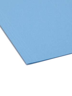 Smead Recycled Hanging File Folder, 3-Tab Tab, Letter Size, Assorted Colors, 25/Box (64020)