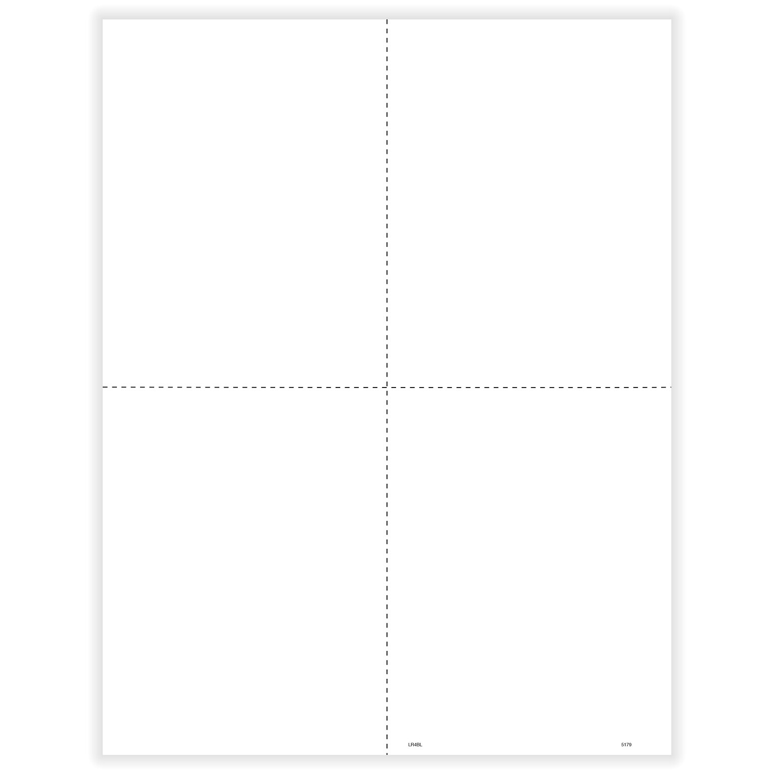 ComplyRight 2025 1099-R Blank Tax Form, Copy B & C, 4-Up, 500/Pack (5179B)