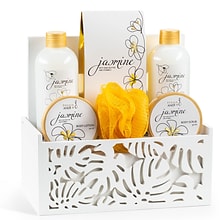 Freida and Joe Jasmine Bath & Body Gift Set in White Tissue Box (FJ-159)