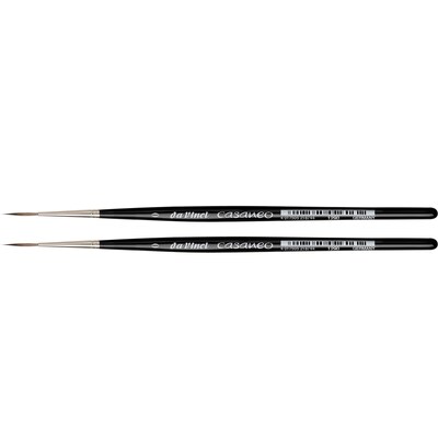 da Vinci CASANEO Watercolor & Acrylic Synthetic Rigger, 2 /Pack (DVXVA12900-2)