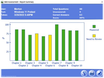 Individual Software Professor Teaches Windows 11 With Skill Assessment for 1 User, Windows, Download (IND945800V064)