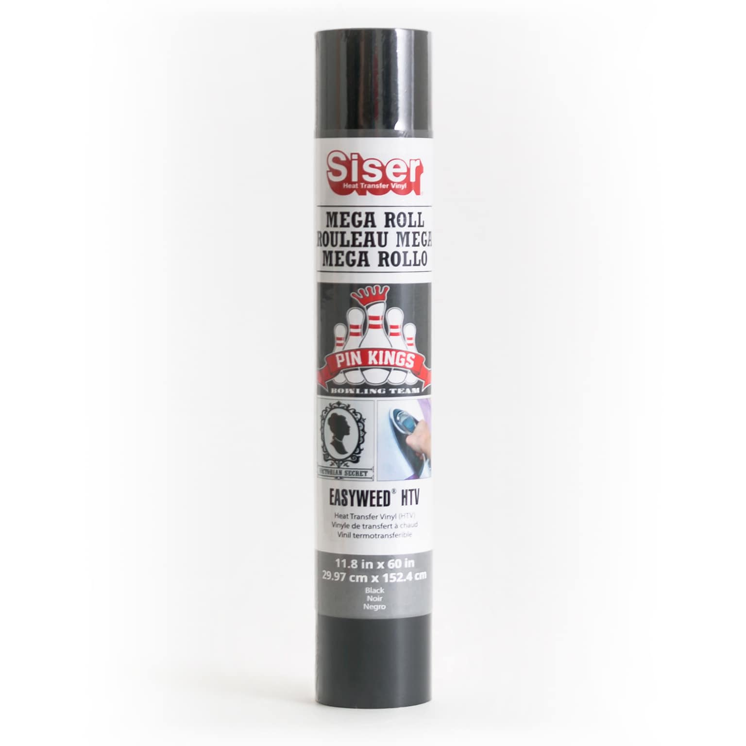Siser Easyweed Die Cutting HTV Heat Transfer Vinyl, 60, Black (SIRMIEW11836002)