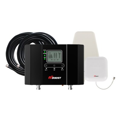 HiBoost 15K Smart Link Cell Phone Signal Booster, Black & White (F20G5SIOT)