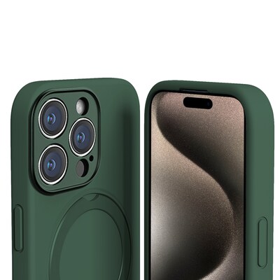SaharaCase Venture MagSafe Phone Case for iPhone 16 Pro, Shock Absorbing, Cactus Green (CP00675)