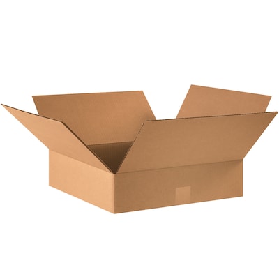 16 x 16 x 4 Shipping Boxes, 32 ECT, Kraft, 25/Bundle (BS161604)