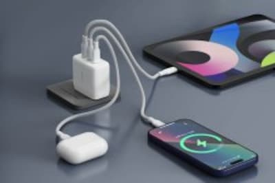 Kensington 70W 3-Port USB-C GaN Charger for Laptops & Mobile Devices, White (K38101NA)