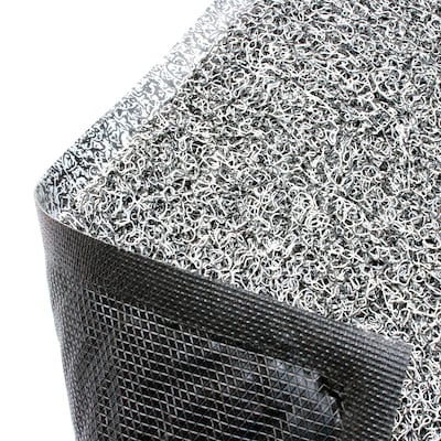 Floortex Doortex Twistermat Indoor Entrance Mat, 24 x 16, Black and White (NREMFLVA0001)