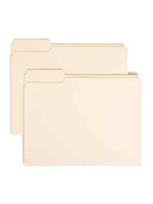 Smead File Folder, 1/3-Cut Tab, Letter Size, Manila, 100/Box (10331)