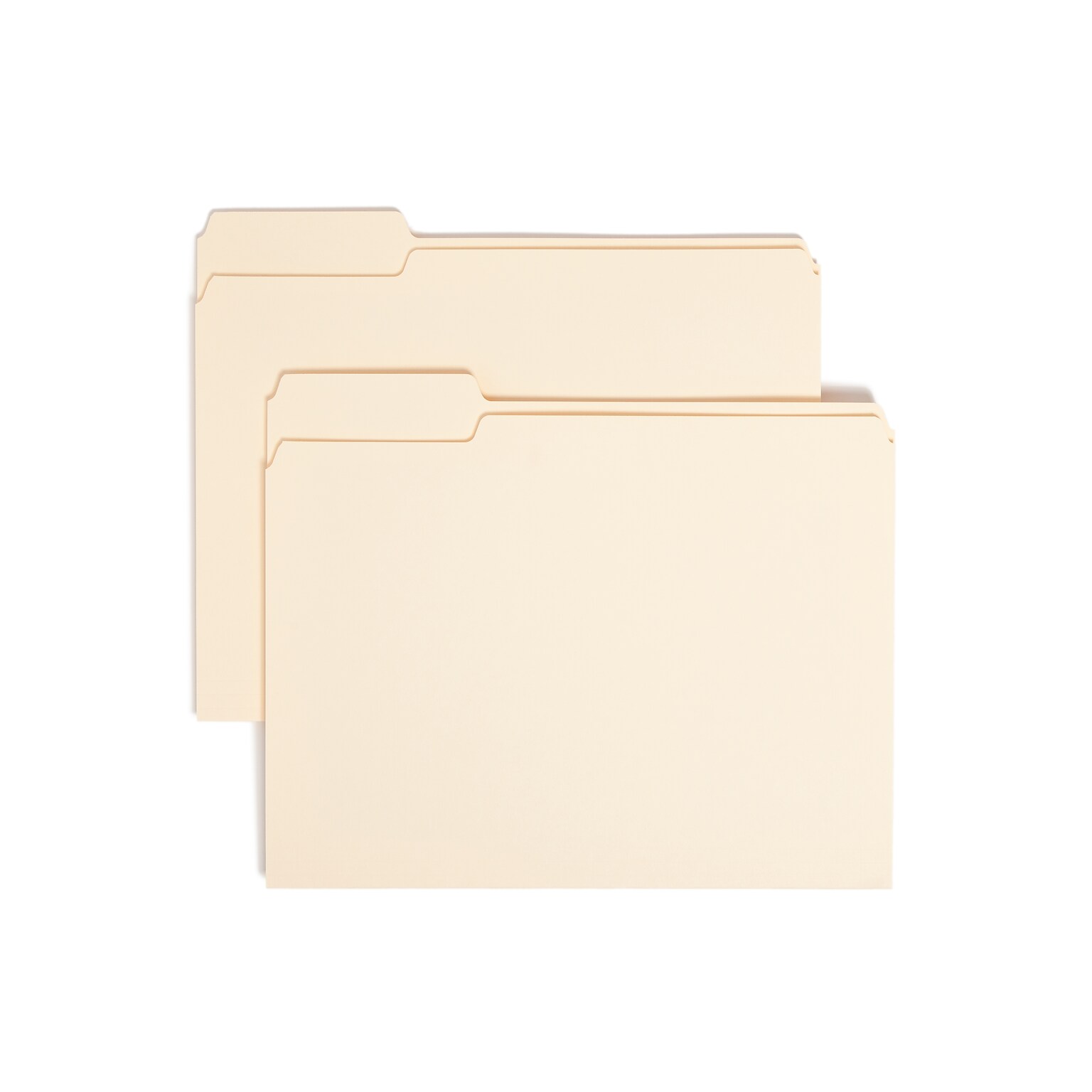 Smead File Folder, 1/3-Cut Tab, Letter Size, Manila, 100/Box (10331)