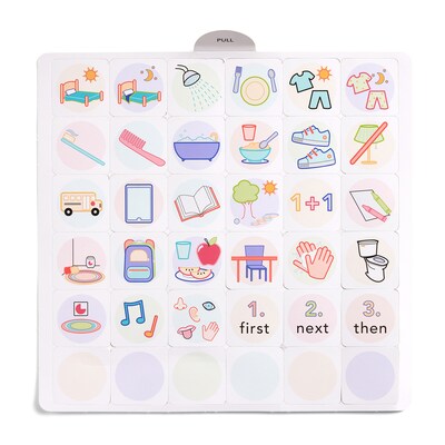Time Timer Visual Scheduler Accessory (TTMVS8BW)