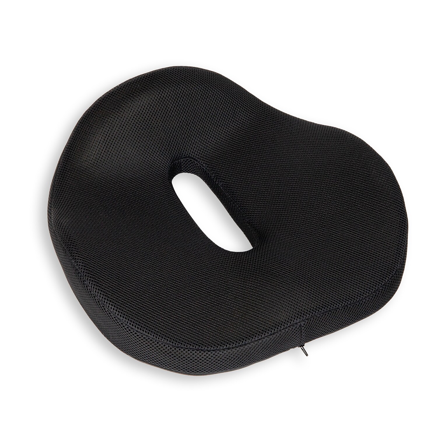 Mind Reader Donut Pillow with Air-Cloud Technology, Black (TAILST-BLK)