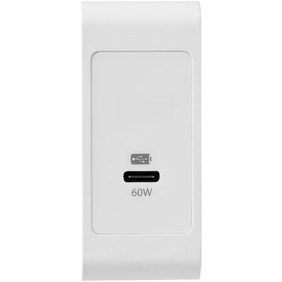 StarTech Universal 6' USB-C 60W Laptop Charger, White (WCH1C)