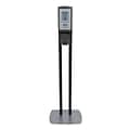 PURELL CS 6 Automatic Floor Stand Hand Sanitizer Dispenser, Black/Chrome (7416-DS)