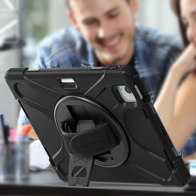 SaharaCase Raider-X Series Heavy Duty Case for iPad Air 11" (M3/M2), Scorpion Black (TB00423)