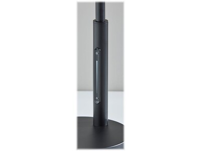 Adesso Elmore LED Desk Lamp, 16.5", Black/Walnut (5180-01)