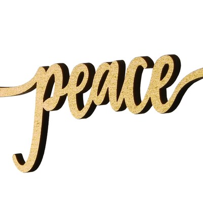 National Tree Company 6-Piece Christmas Place Setting Message Décor (LD72-LD21014-1)