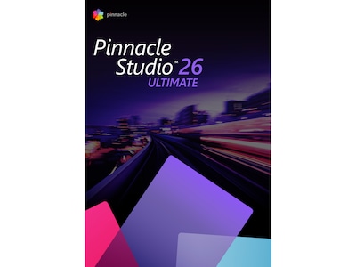 Corel Pinnacle Studio 26 Ultimate for 1 User, Windows, Download ( ESDPNST26ULML)