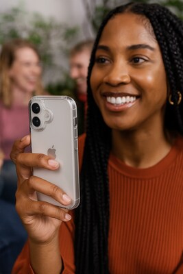 SaharaCase Venture Series Phone Case for iPhone 17, Shock Absorbing, Clear (CP00922)