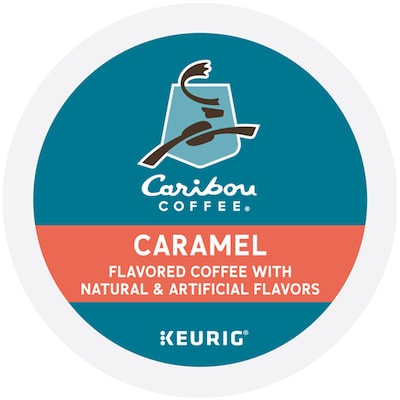 Caribou Coffee Caramel Hideaway Coffee Keurig® K-Cup® Pods, Medium Roast, 96/Box (736685CT)