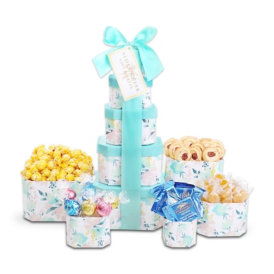 Alder Creek Gift Baskets Sweet Sunny Treats Gift Tower (FG04536)