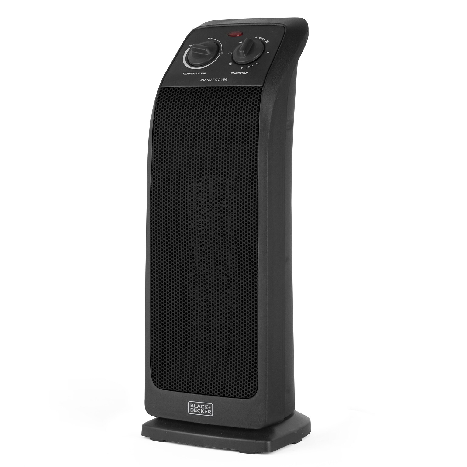 Black & Decker 1500-Watt Portable Ceramic Electric Tower Heater, Black (BHTC571)