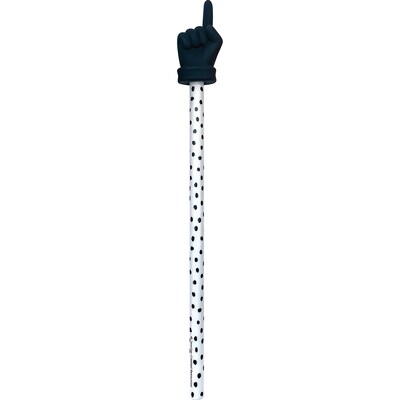 Teacher Created Resources Black Painted Dots Hand Pointer, 6/Bundle (TCR20596-6)