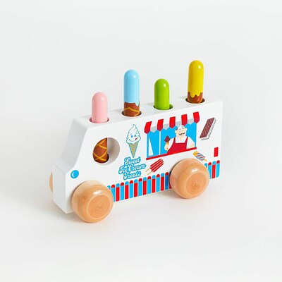 The Original Toy Company Pop Up Ice Cream Truck, Multicolored (OTC55878)