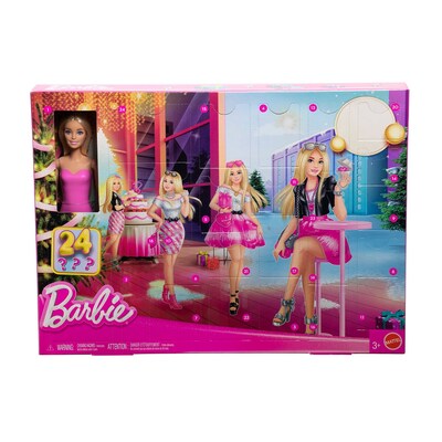 Mattel Barbie Fab Advent Calendar, Multicolored (JFL63)