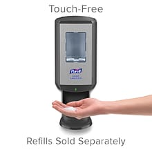 PURELL CS 6 Automatic Wall Mounted Hand Sanitizer Dispenser, Graphite (6524-01)