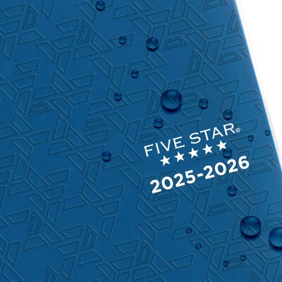2025-2026 Five Star Five Star Customizable 8.5" x 11" Academic Year Weekly & Monthly Planner, Plastic Cover, Assorted Colors