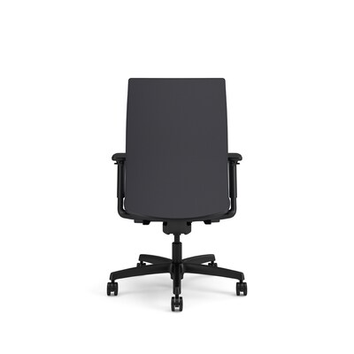 HON Ignition 2.0 Ergonomic Vinyl Upholstered Swivel Task Chair, Basalt (HIWMUKD.Y2.A.H.SX23.NL.SB.T)