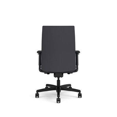 HON Ignition 2.0 Ergonomic Vinyl Upholstered Swivel Task Chair, Basalt (HIWMU.Y2.A.TS.SX23.NL.SB.T)