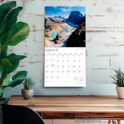 2026 BrownTrout Montana Wild & Scenic 12" x 12" Monthly Wall Calendar (9798330704699)