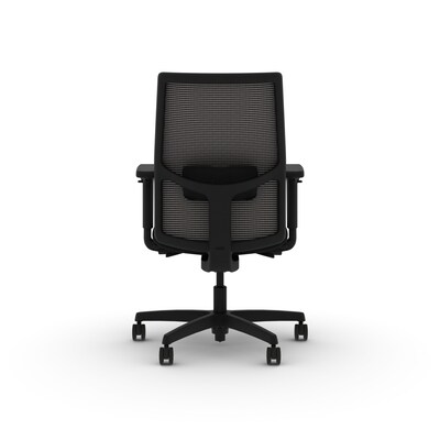 HON Ignition 2.0 Fabric/Mesh Swivel Task Chair, Black (HONI2M2VMC10FIB)