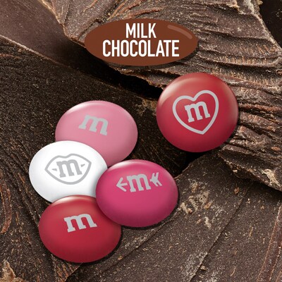 M&M’s Milk Chocolate Candy Valentines Day - 26 Ct