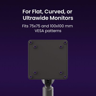 Kanto DMG Heavy-Duty Desktop Gaming Monitor Arm for 32” - 60” Screens, Black