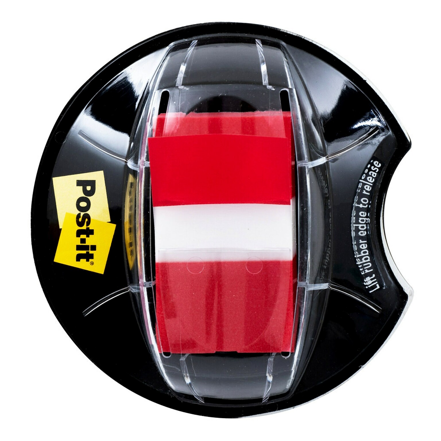 Post-it® Flags, 1 Wide, Red, 200 Flags/Pack (680-HVRD)
