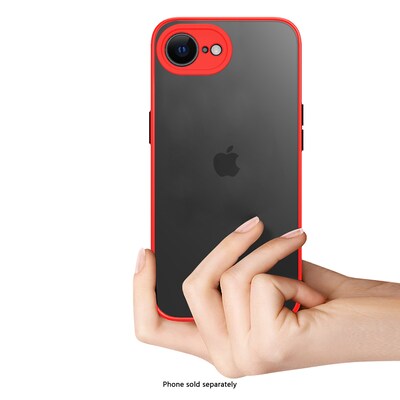 SaharaCase Venture Series Phone Case for iPhone 16e, Shock Absorbing, Viper Red (CP00805)