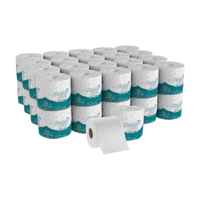 Angel Soft Professional Series Recycled Toilet Paper, 2-Ply, White, 450 Sheets/Roll, 40 Rolls/Case (16840)